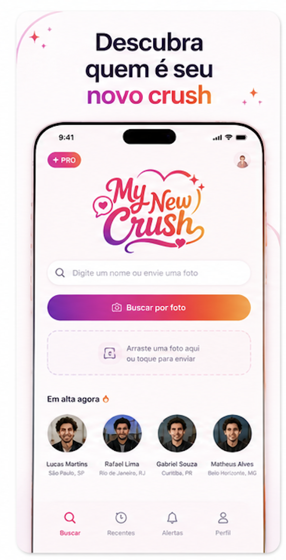 Descubra quem é seu novo crush
